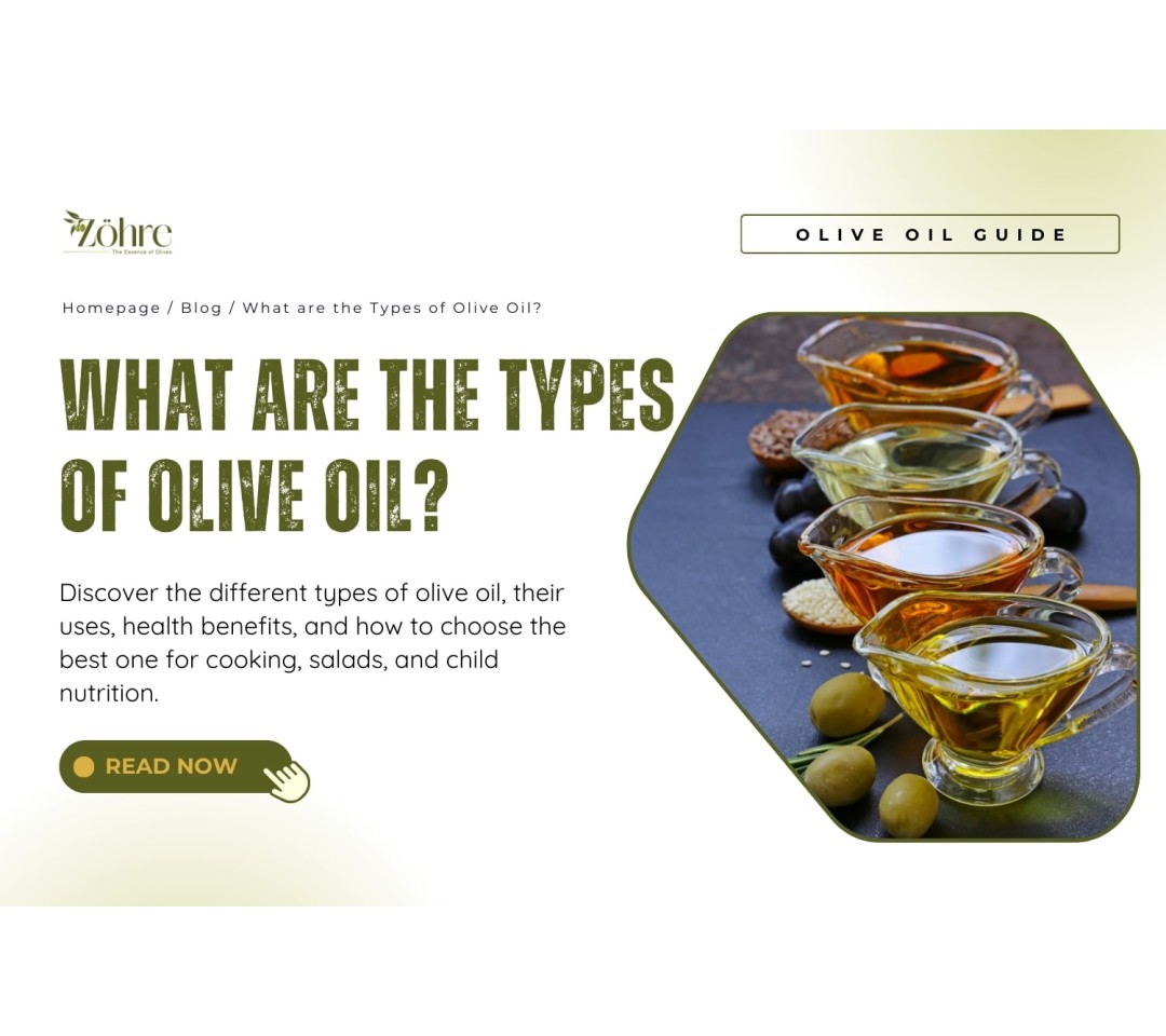 What are the Types of Olive Oil?