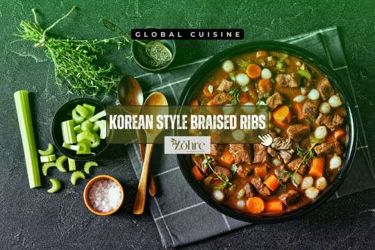 Korean Style Braised Ribs