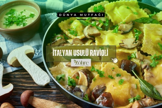 Ravioli (Zeytinyağlı, İtalyan Usulü)