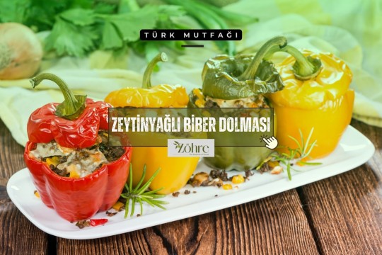 Zeytinyağlı Biber Dolması